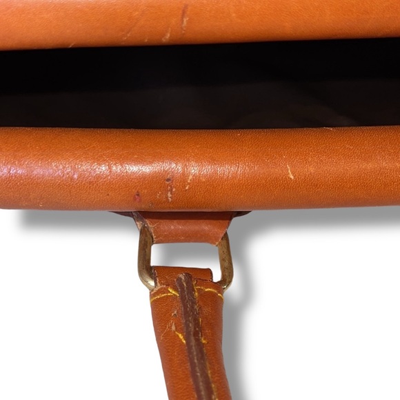 MCM Cognac Visetos Logo Weekender Bag with 2 Keys and COA - Picture 11 of 14